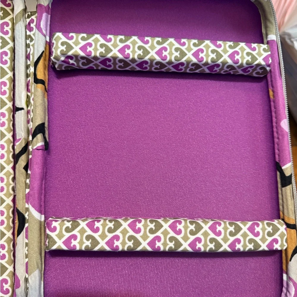Vera Bradley Floral Quilted mini laptop hard case new